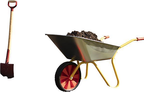 Actual product image kaiserkraft Light wheelbarrow BD