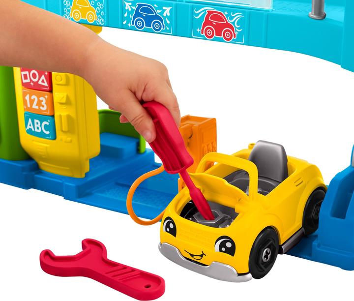 Produktbild Mattel Fisher-Price - Little People Car Center (Nordics) (HRC60)