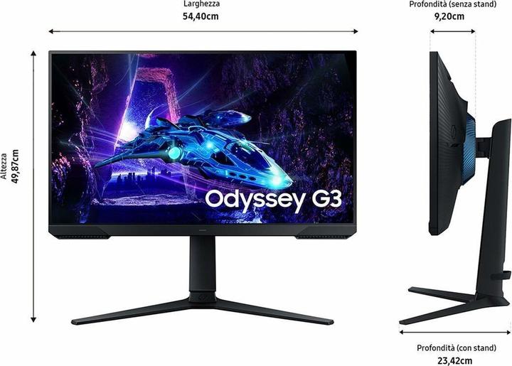 Produktbild Samsung ODYSSEY G3 G30D (1920 x 1080 Pixel, 24")
