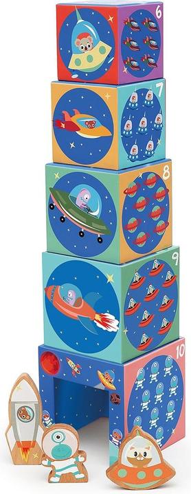 Produktbild Scratch Stapel Pyramide Weltraum