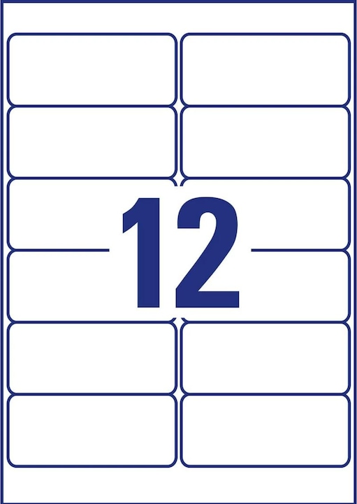 Actual product image Avery Universal labels, ablösbar