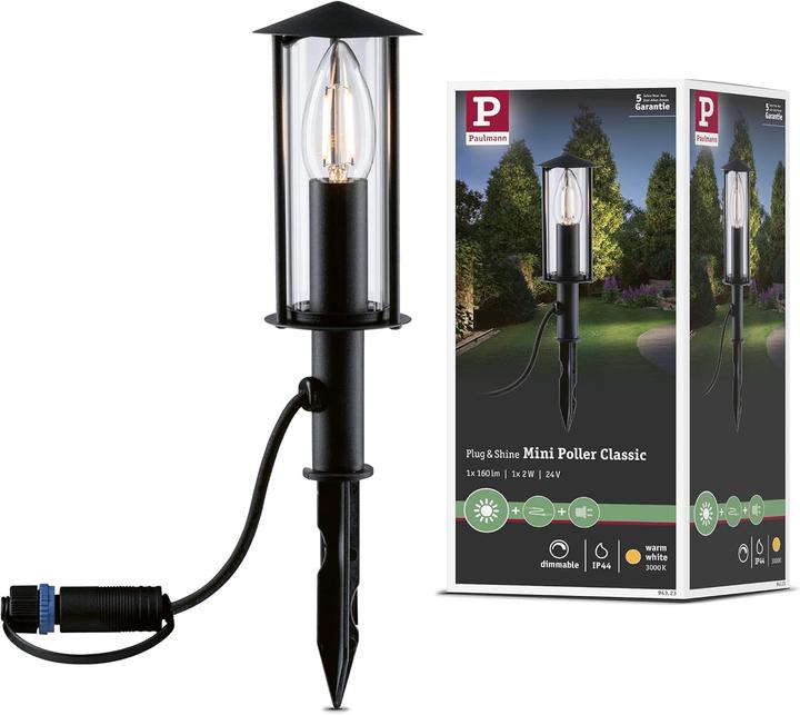 Produktbild Paulmann Mini Poller Classic (160 lm, E14, IP44)