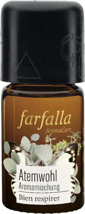 Actual product image Farfalla Aromamischung Atemwohl Flasche 5 ml