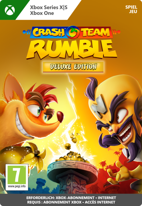Actual product image Microsoft Xbox Crash Team Rumble - Deluxe Edition Download Code (Xbox Series X, Xbox One X, Xbox One S, Xbox Series S)