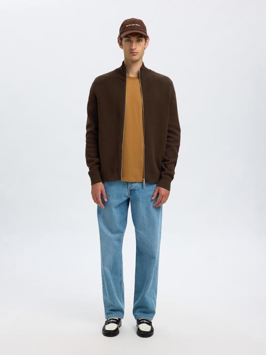 Produktbild Selected Slhdane Ls Knit Structure Full Zip Noos (XXL)