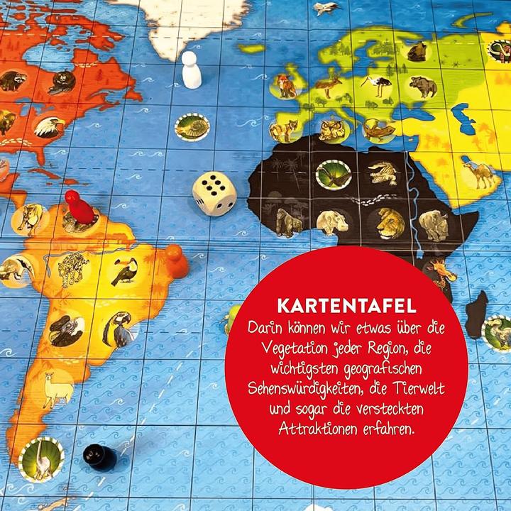 Produktbild Juegaconmigo Safari, das Spiel der Tiere