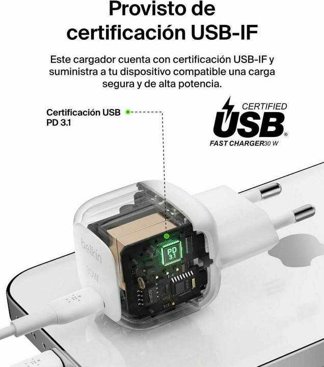 Image du produit Belkin BoostCharge (30 W, 1 portion)