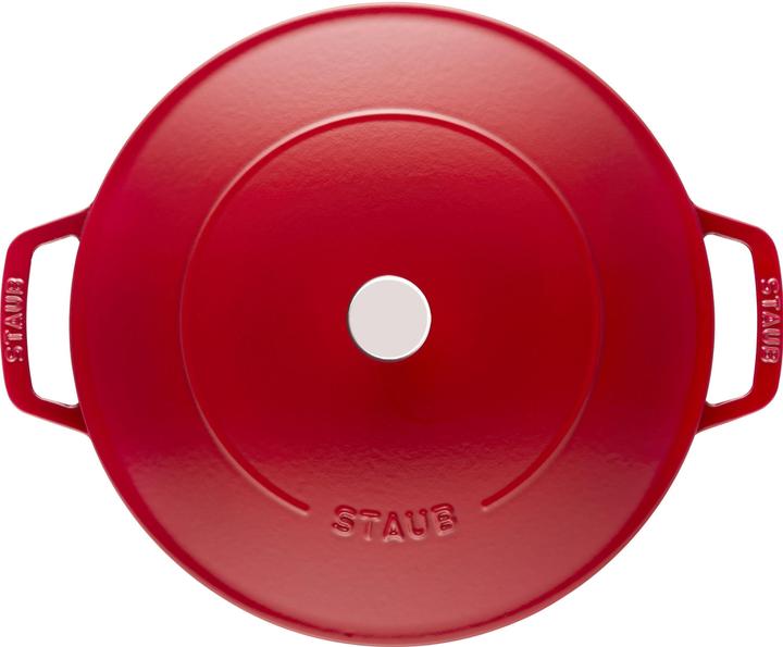Actual product image Staub Roaster Chistera Drop (28 cm, Casserole + Stewpot, Cast iron)