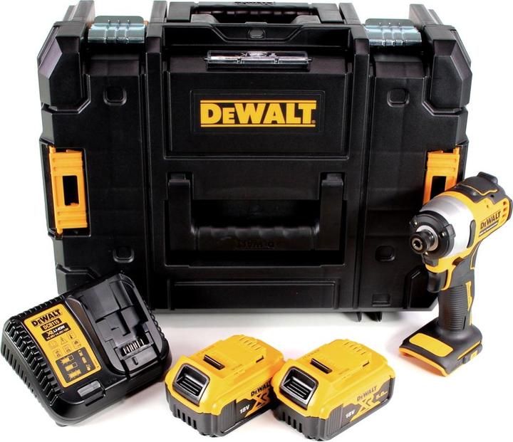 Produktbild DeWalt DCF 809 P2T Akku Schlagschrauber 18 V Brushless Li-Ion in T-STAK Box + 2 x 5,0 Ah Akku + Lade