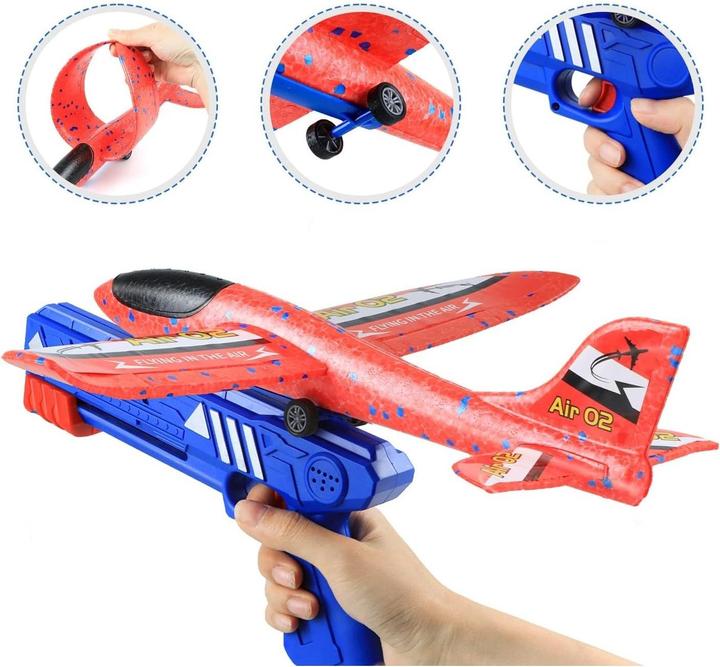 I Am Creative Schaumstoff Katapult Spielzeug Flugzeuge