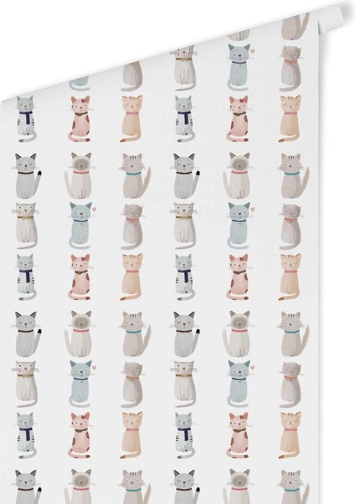 Actual product image Trenddeko Loske - Cat Family (528 x 48 cm)