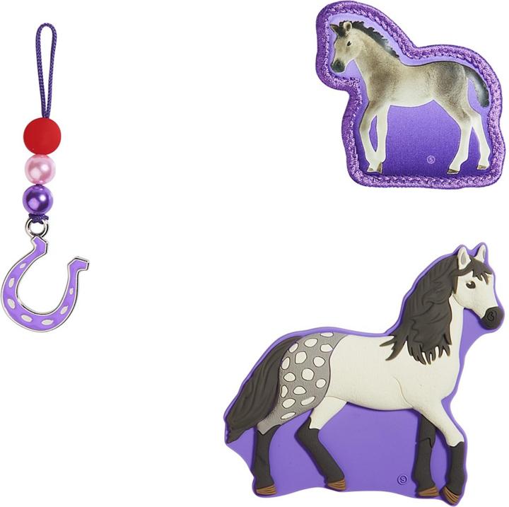 Step by Step Set di accessori per zaini scolastici Magic Mags Limited Edition by SCHLEICH