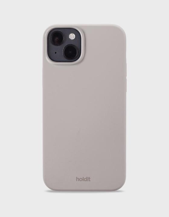 Produktbild Holdit Back Cover Silicone iPhone 14 Plus Taupe (Apple iPhone 14 Plus)