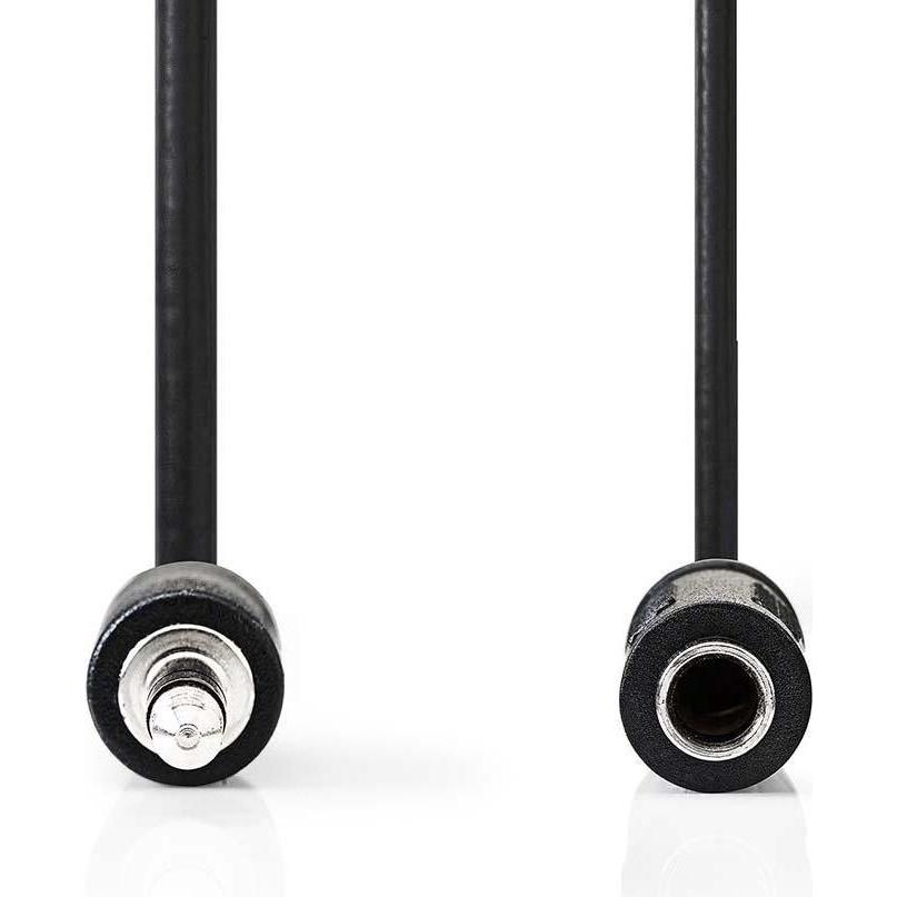 Thumbnail - Nedis Stereo-Audiokabel 3.5 mm Stecker 6.35 mm Buchse Vernickelt 0.20 m rund Schwarz Blister 0.20 m (0.20 m), Audio Kabe...