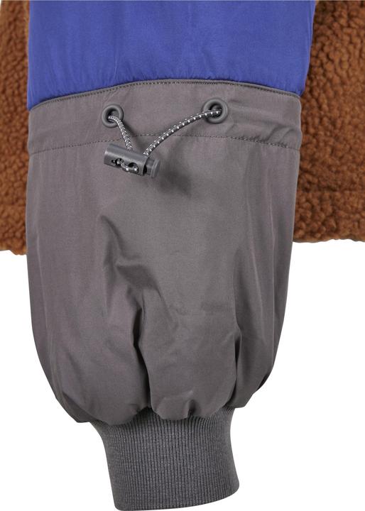 Immagine prodotto Urban Classics Giacca Sherpa 3-Tone Pull Over da donna (XS)