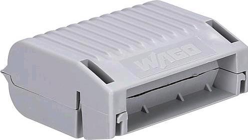 Actual product image Wago 207-1432 Gel box for connection terminals flexible: - rigid: - 1 pc. Grey