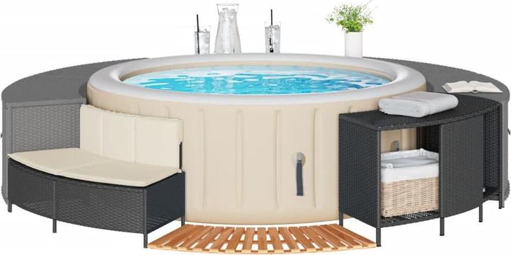 Produktbild vidaXL Whirlpool Umrandung
