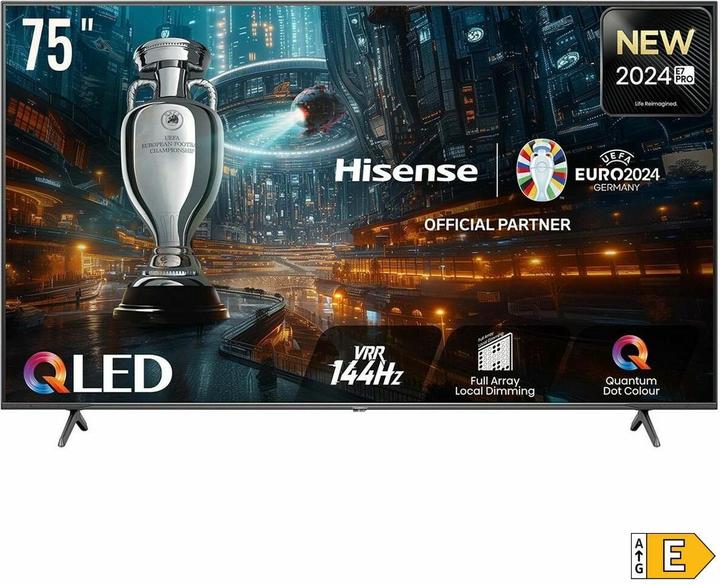 Actual product image Hisense TV 75E7NQ PRO (75", E7NQ, QLED, 4K)