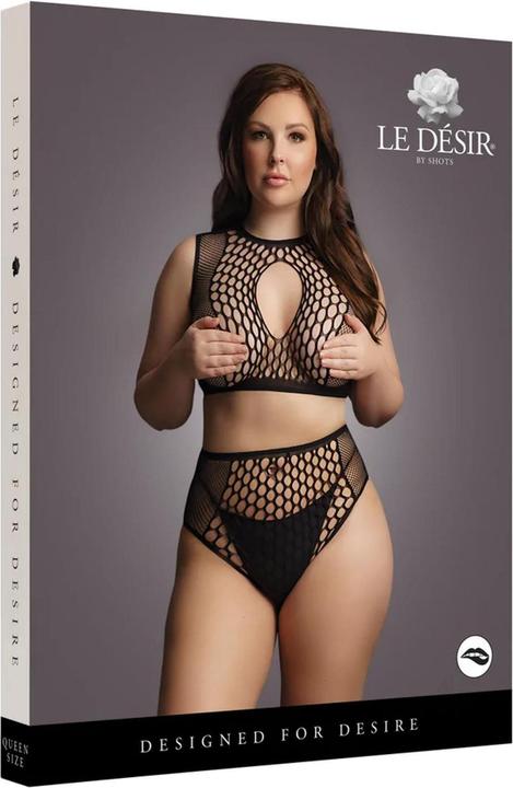Image du produit Le Désir Duo Net Key-Hole Bra Set - OSX (L)