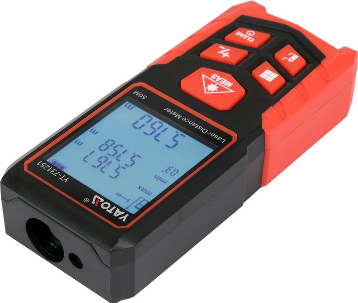 Actual product image Yato Laser Entfernungsmesser (50 m, 650 nm)