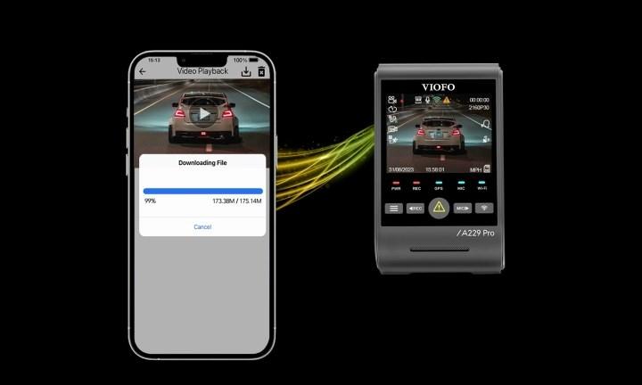 Produktbild Viofo A229 Pro Front (Eingebautes Mikrofon, GPS-Empfänger, 4K)