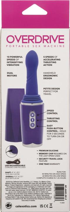 Image du produit CalExotics Travel Thruster Portable Sex Machine