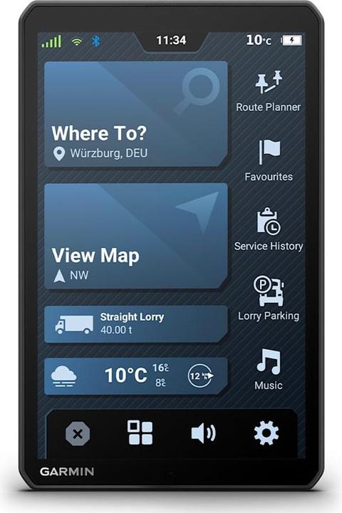 Actual product image Garmin dezl LGV820 8" Truck GPS, Europe (8")