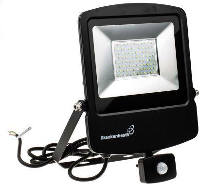 Produktbild RS PRO REX Slim 70W PIR LED Flood BK 4000K (6300 lm, IP65)