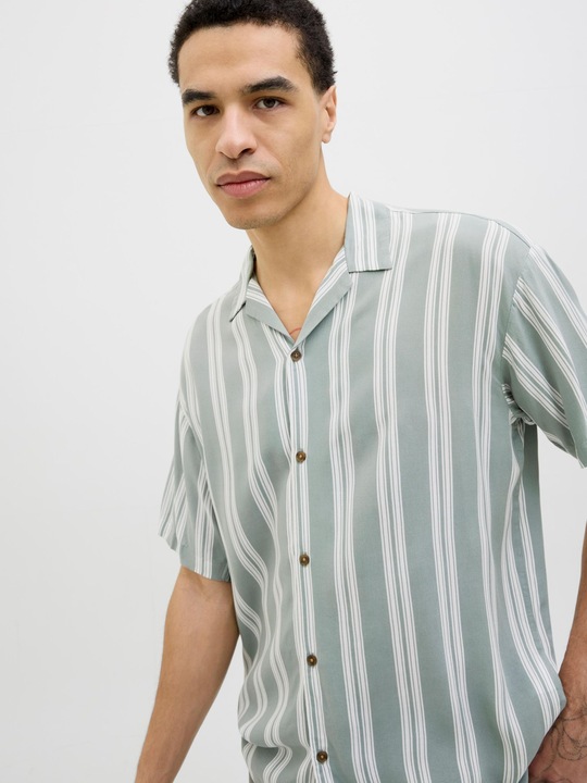 Immagine prodotto Jack & Jones Jjejeff Stripe Resort Shirt Ss Sn (L)