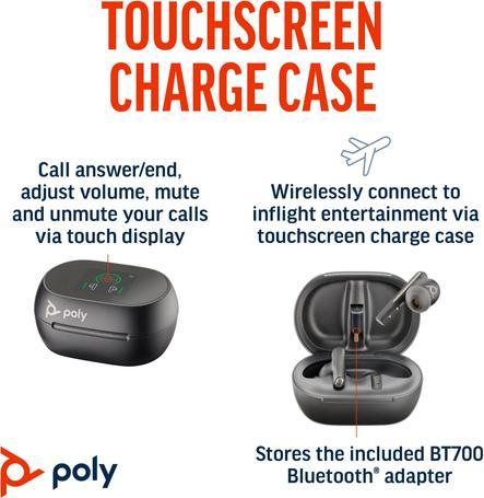 Actual product image Poly Voyager Free 60+ UC (ANC, 8 h, Wireless)