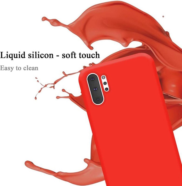 Produktbild Cadorabo TPU Liquid Silicone Case Cover (Samsung Galaxy Note 10 Pro, Samsung Galaxy Note 10 Plus)
