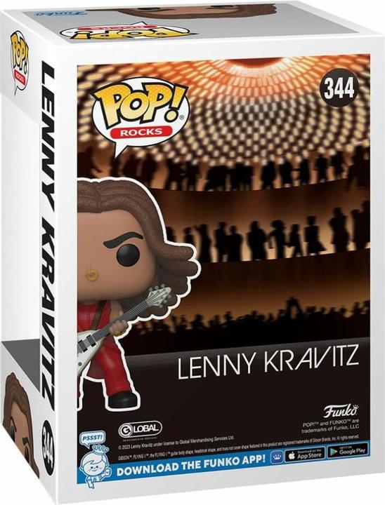 Actual product image Funko Lenny Kravitz - 344 Rocks