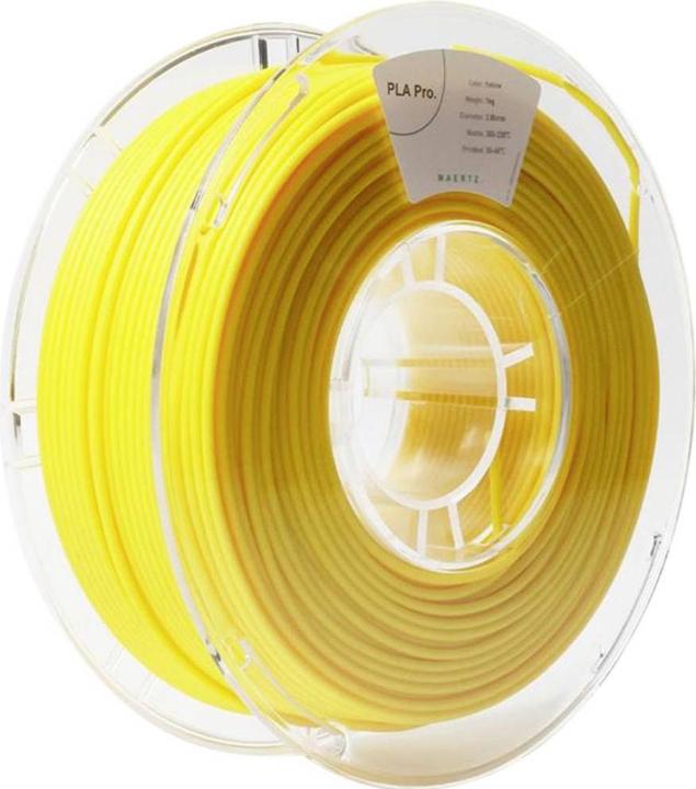 Produktbild Maertz PLA Pro Yellow 2,85 mm 1.000 g (PLA-R, 2.85 mm, 1000 g, Gelb)
