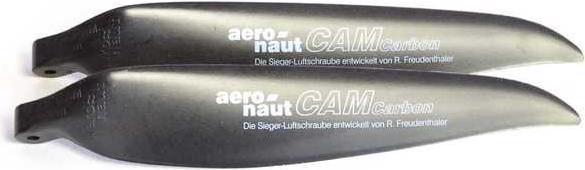 Actual product image Aeronaut Folding propeller blades CAMcarbon Z 10x6
