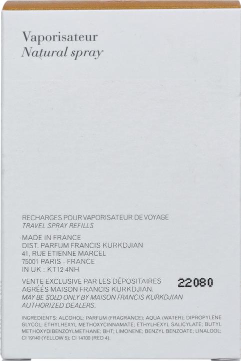 Actual product image Maison Francis Kurkdjian Baccarat Rouge 540 (Eau de parfum, 33 ml)