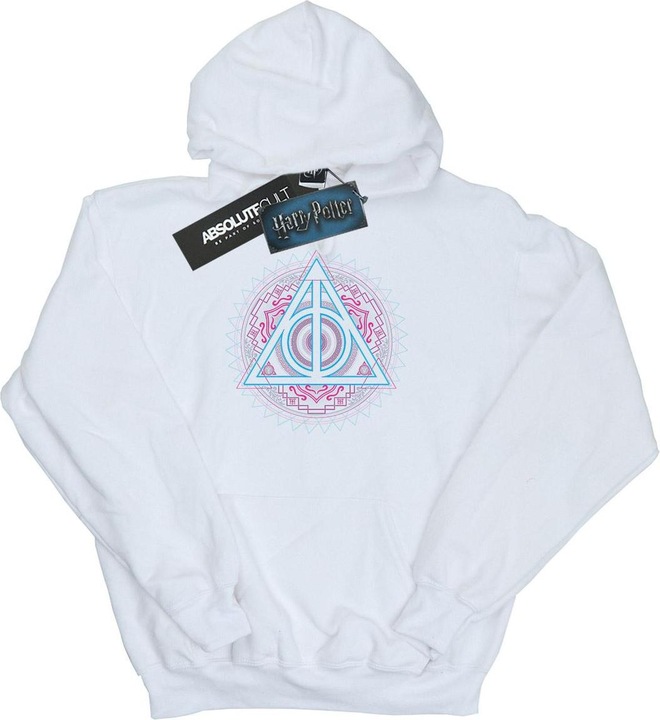 Produktbild Neon Deathly Hallows Kapuzenpullover (XXL)