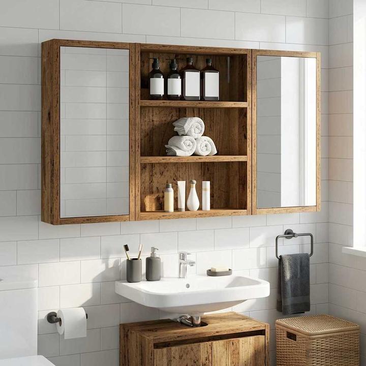 Produktbild vidaXL Badezimmerschrank (40 x 10 x 50 cm)