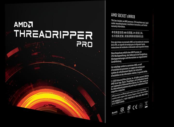 Actual product image AMD Ryzen Threadripper PRO 3955WX (sWRX8, 3.90 GHz, 16 -Core)