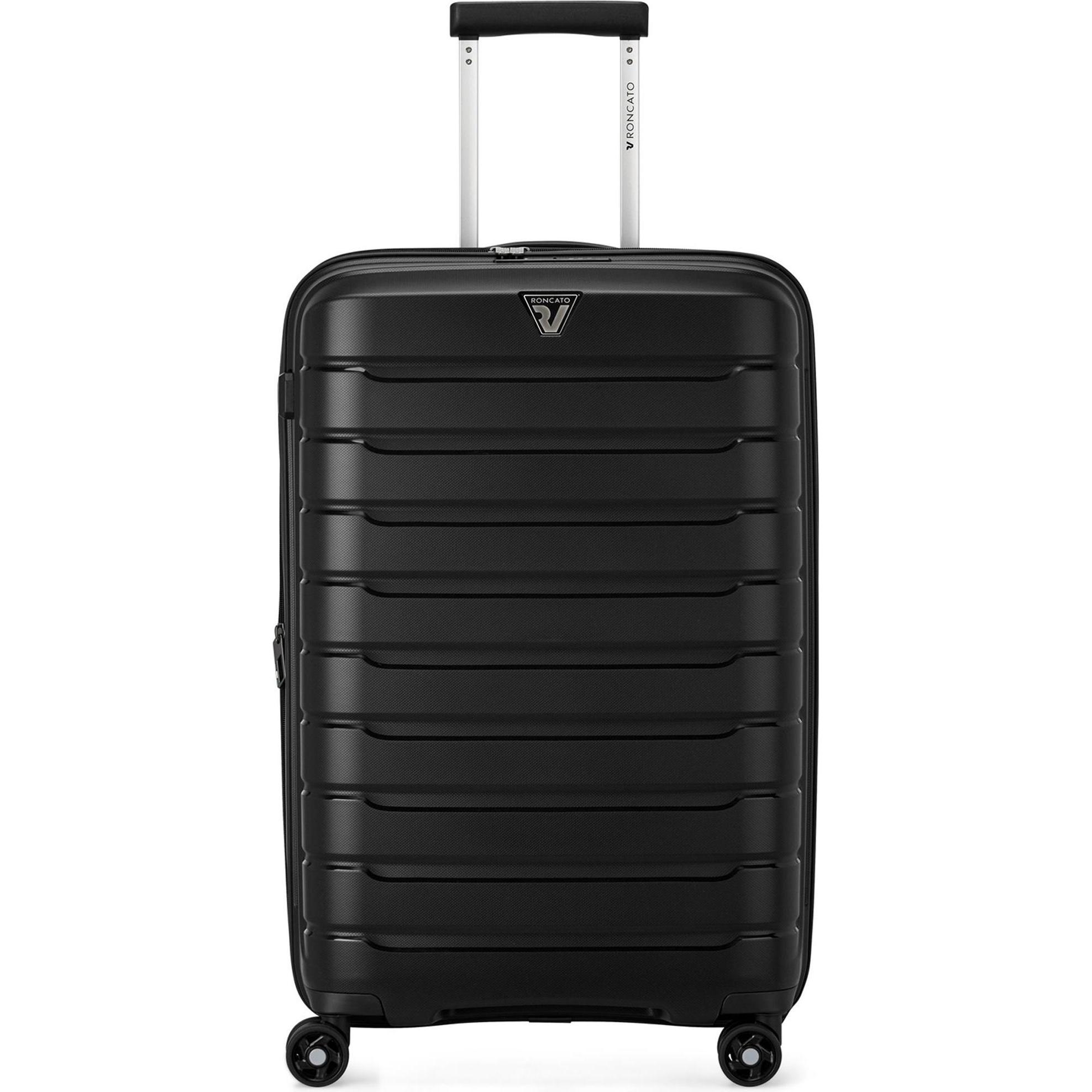 Roncato B-Flying Trolley erweiterbar, Koffer, Schwarz