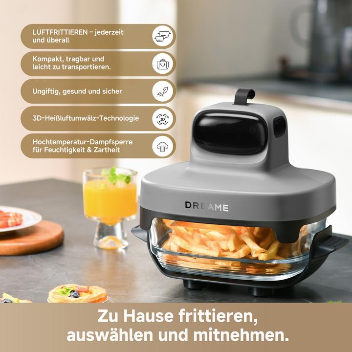 Produktbild Dreame Tasti™ PT60 5-in-1 Heissluftfritteuse