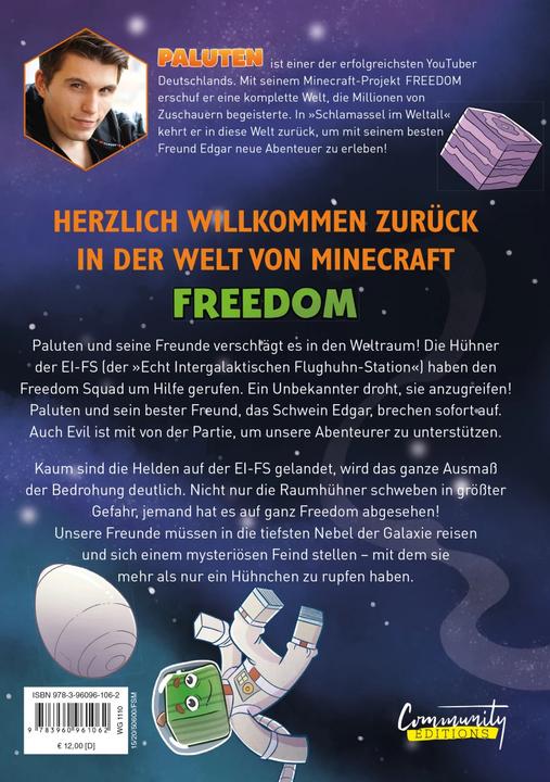 Actual product image Schlamassel im Weltall (German, Palutes, Klaas Core, 2020)