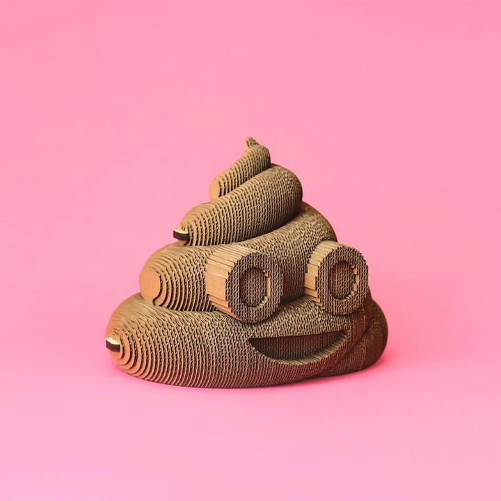 Image du produit Cartonic Poop - Modèle 3D en carton