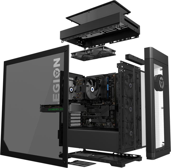 Produktbild Lenovo Legion T7 (Intel Core i7-10700KF, 16 GB, 1000 GB, GeForce RTX 3060 Ti)