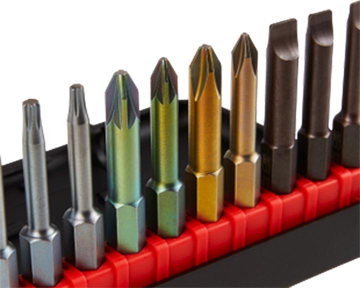 Actual product image PB Swiss Tools Precision BitCase (1/4", 2/3/4/5/6/7/8/9/10/11 mm)