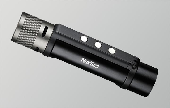 Immagine prodotto NexTool Torcia 6 in 1 (incluso allarme sonoro e luminoso, banca di energia e luce da campeggio) (16.05 cm, 1000 lm)
