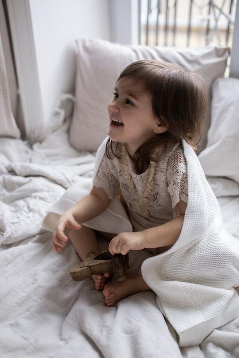 Immagine prodotto My memi Bamboo Baby Blanket - Vintage mint classic (80 x 100 cm)