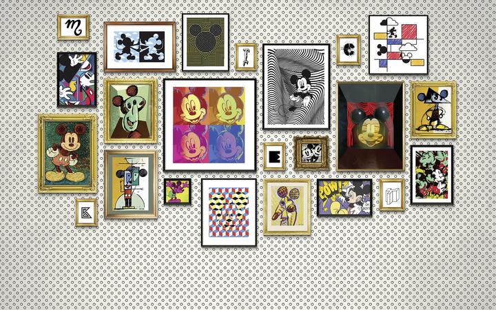 Image du produit Collection d'art Mickey (400 x 250 cm)