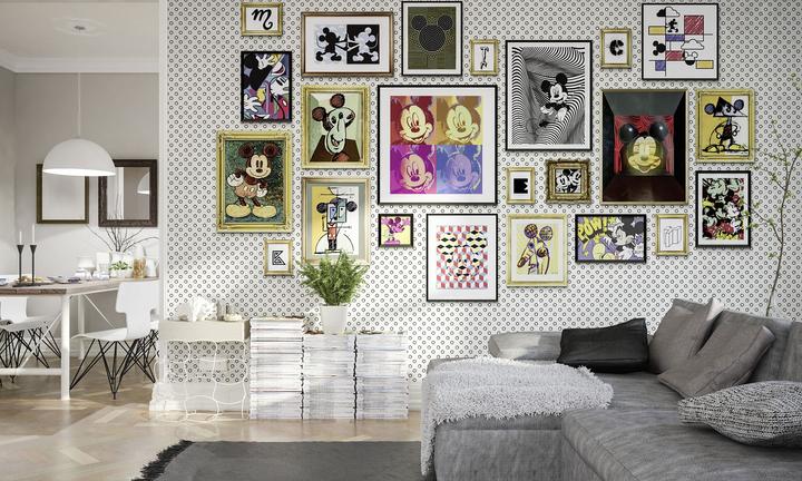 Image du produit Collection d'art Mickey (400 x 250 cm)