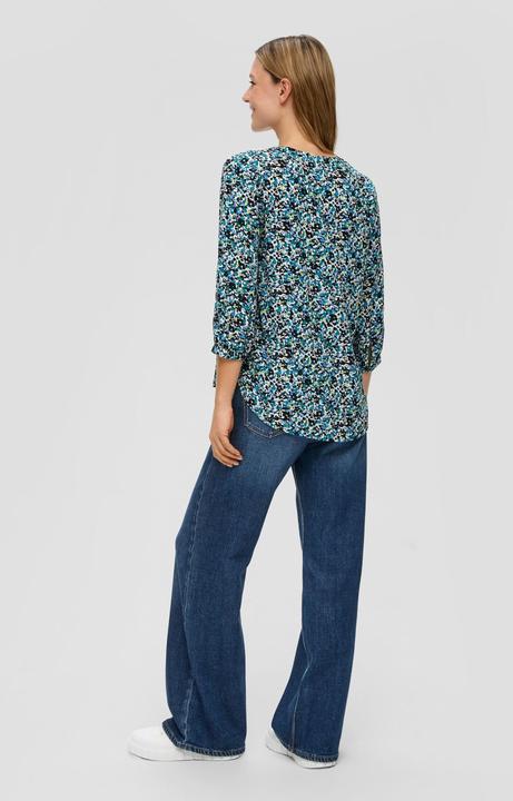 Produktbild S.Oliver Bluse Tunikabluse mit All-over-Print (36)