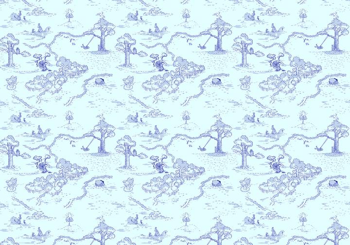 Winnie the Pooh Pat (400 x 280 cm)